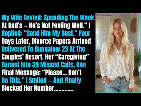 Видео: Жена написала: «Провожу неделю у папы — он нездоров». Но почтальон доставил мне отомстить.