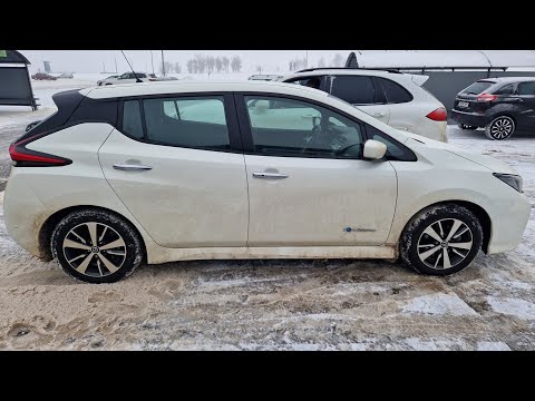 Видео: Зимнее путешествие на электромобиле Ниссан Лиф Из Минска в Чебоксары на Nissan Leaf ze1 40kw