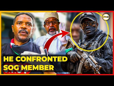 Видео: Драма: Активисты по правам человека арестованы после столкновения с офицером SOG | Plug Tv Kenya