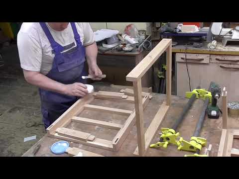 Видео: Каркасные прикроватные тумбочки № 1 Старый добрый каркас..