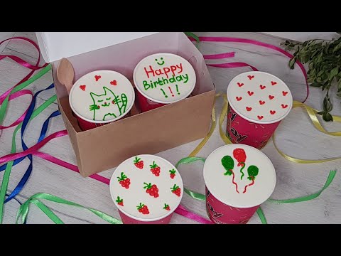 Видео: Новый тренд Cake to go торт с собой торт в стаканчике