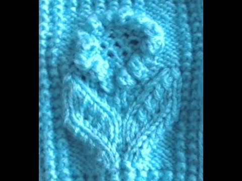 Видео: КАРДИГАН для девочки. Узор "ЦВЕТОК". Часть 2.