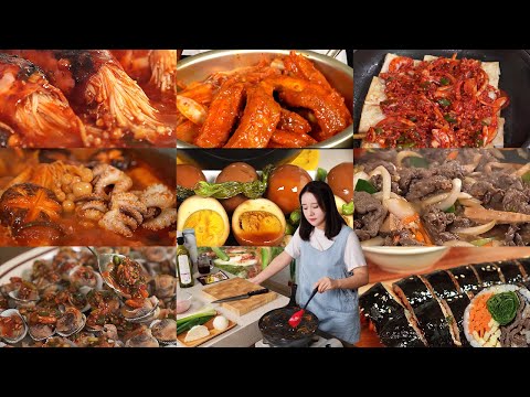 Видео: # 6) Шестые сборники кулинарных видео Bo-kyoung's. Спасибо❤