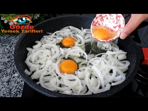 Видео: 💯 Самый вкусный рецепт из яиц и лука. 😱Вам понравится этот рецепт.🤤