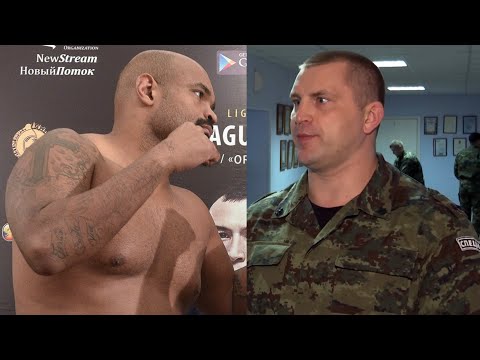 Видео: Бразильская ГОРА или наш ОФИЦЕР СПЕЦНАЗА из команды Шлеменко? Бой тяжеловесов завершился нокаутом!