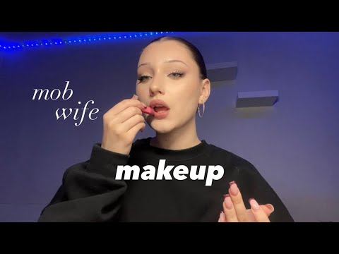 Видео: повторяю макияж из tiktok/ mob wife makeup