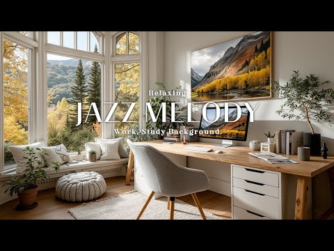 Видео: Осенний Джаз для Работы и Учебы ☕ Расслабляющая Мелодия для Фокуса и Снятия Стресса