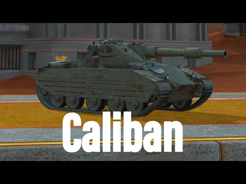 Видео: Caliban Философия фугасного прикорма | Докатываю в 3 отметки | Tanks Blitz
