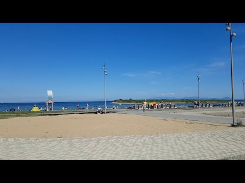 Видео: Владивосток Пляж Ахлестышева, начало сентября 2024 года