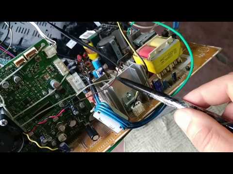 Видео: Samsung cs-29z57hyq шасси s66a пропадает звук