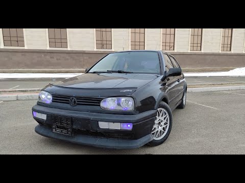 Видео: РЕДКИЙ Volkswagen Golf 3 GTI 2.0 16v ABF .150Л.С. НЕДООБЗОР ЧАСТЬ 1.
