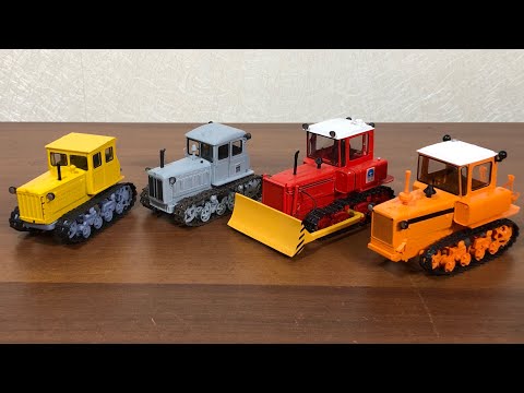 Видео: ДТ-75 | Т-74 | Modelstroy. Обзор модели.