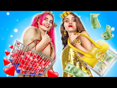 Видео: Бедная популярная королева школы vs богатая непопулярная королева школы