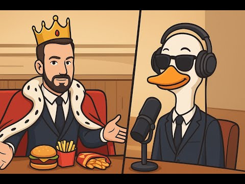 Видео: Джентл Гусь смотрит "Артем Карисалов: Burger King"