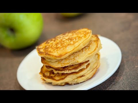 Видео: Тиганички с ябълки - най-вкусни и много лесни/ Оладьи с яблоками / Apple pancakes