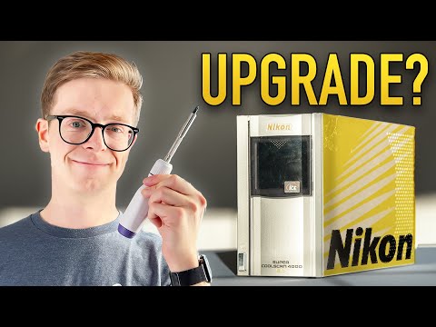 Видео: Я модернизировал старый сканер пленочной фотографии Nikon. . .