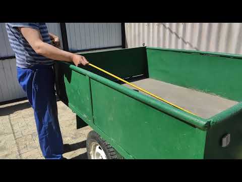 Видео: Обзор прицепа для мотоблока