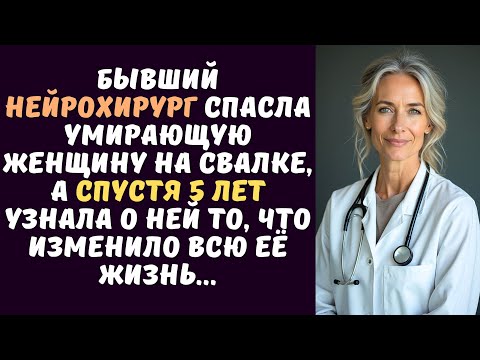 Видео: Бывший НЕЙРОХИРУРГ спасла женщину на свалке, избитую и брошеную умирать, не зная, что будет потом...