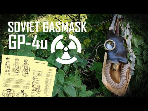 Видео: Советский противогаз ГП-4У | Зелёный слон