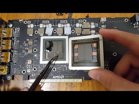 Видео: Ремонт видеокарты RX Vega 56
