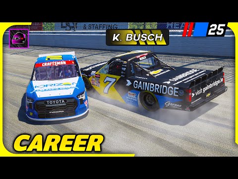 Видео: Опозорился перед чемпионом кубка... — Режим карьеры NASCAR 25: Часть 11