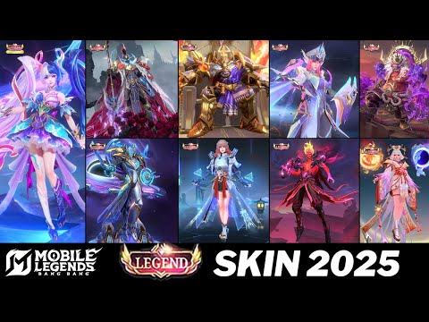 Видео: ВСЕ 15 ЛЕГЕНДСКИХ ОБЛИКОВ 2025: САМЫЙ ДОРОГОЙ ОБЛИК | Mobile Legends