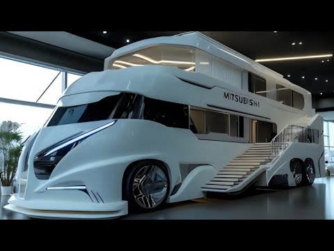 Видео: Mitsubishi Motorhome 2026 – Самый роскошный дом на колёсах в мире!