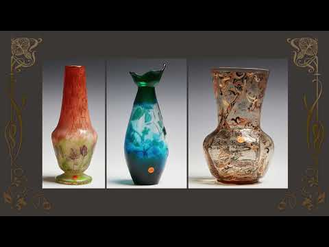 Видео: Художественное стекло конца XIX - первой трети XX вв. Часть VIII
