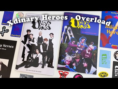 Видео: распаковка альбомов Xdinary Heroes  - Overload ✂️  kpop album unboxing