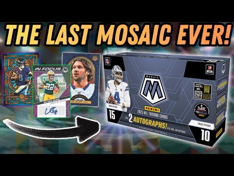 Видео: ПОСЛЕДНЯЯ МОЗАИКА?! Обзор футбольного набора Panini Mosaic 2025 года!