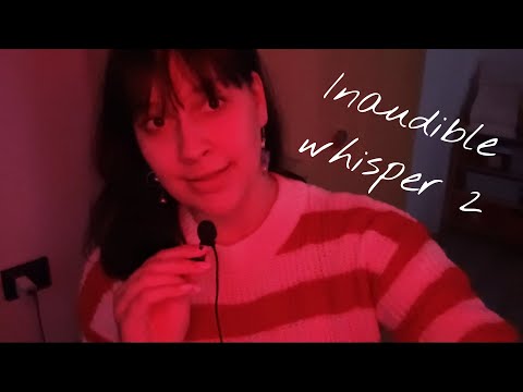 Видео: ASMR Inaudible Whisper | АСМР Неразборчивый шёпот 💜🫰