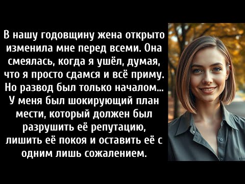 Видео: В нашу годовщину моя жена открыто изменила мне перед всеми. Она смеялась, когда я вышел, представьте