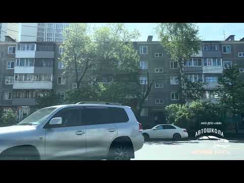 Видео: Возможный маршрут экзамена в ГАИ. г. Пермь