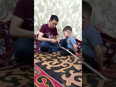 Видео: Күршім ауылының балабақшасы. Қабдолла Нариман 4жас. Қамшы өру қолөнері.