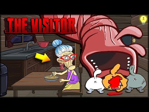 Видео: ЭТО УЖАСНО | ВИЗИТЕР УКУСИЛ КОТОВ ЗА ХВОСТ | The Visitor: Ep. 1-2 ( Secret levels )