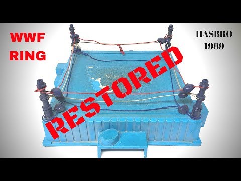 Видео: Кольцо Hasbro WWF ВОССТАНОВЛЕНО (1989)
