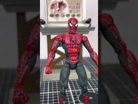 Видео: Фигурка человека паука 2004 года! Superposeable spider man 2004 toybiz