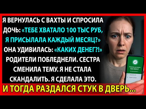 Видео: «Каких денег, мам?» — спросила дочь, а родители побледнели