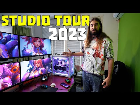 Видео: STUDIO TOUR 2023 + новият AETHELTHRIG