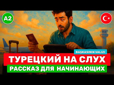 Видео: Простой рассказ на турецком для начинающих // Турецкий на слух с нуля // 👠 Başkasının Valizi (А2)