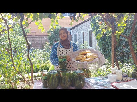 Видео: Малосольные  Хрустящие  Огурцы  и Домашние  Лепёшки  Делаю   вот так