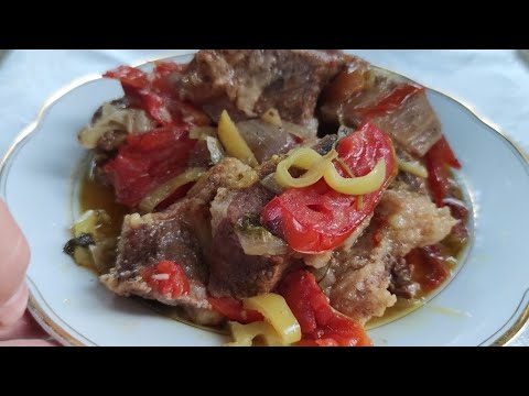 Видео: Сочная, вкусная БУГЛАМА из говядины. Азербайджанская кухня. | Buğlama |  Buglama