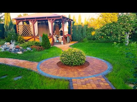 Видео: Великолепные примеры оформления придомовой территории / Examples of home area design