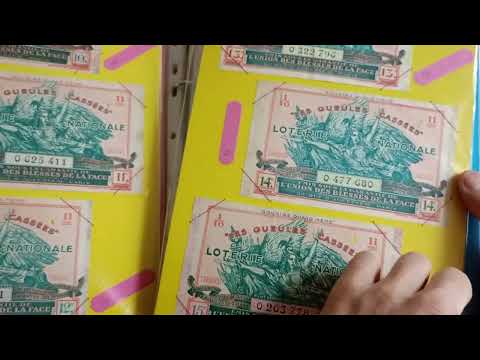 Видео: Коллекция лотерейных билетов. Вы такого ещё не видели!