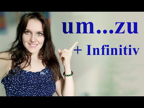 Видео: Как сказать ЧТОБЫ на немецком? um ... zu +Infinitiv / порядок слов. Немецкий язык.