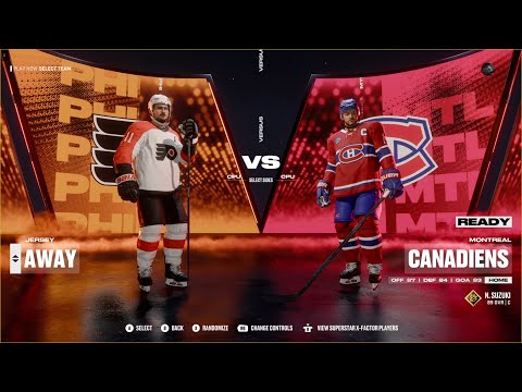 Видео: NHL 25 Второй тур регулярный чемпионат PHILADELPHIA Flyers - MONREAL Canadiens