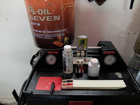 Видео: NISSAN ALMERA CLASSIC QG16 полная аппаратная замена жидкости в АКПП Jatco RE4F03A Как убрать Пинки