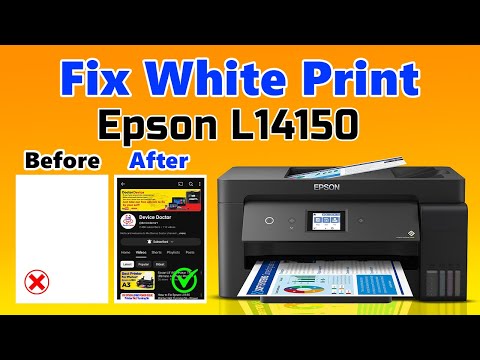Видео: Полная очистка и восстановление цвета и дюз принтера Epson L14150 | Пошаговая очистка и восстанов...