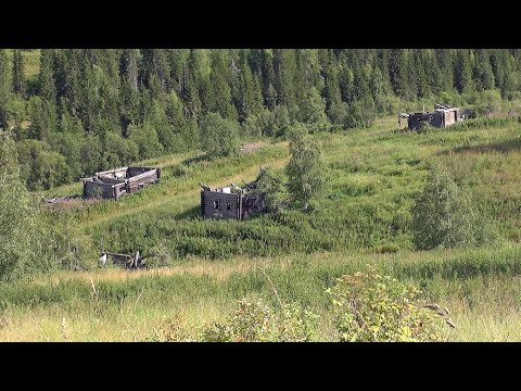 Видео: 10. Село Сыпучи на реке Вишера. Пермский край. Старое село уже покинуто, новое еще держится