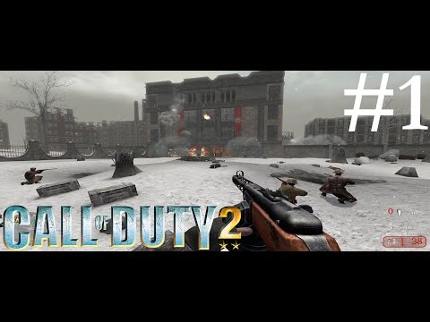 Видео: Call of Duty 2 ➤ Прохождение #1 ➤ Подрывные работы и восстановление связи